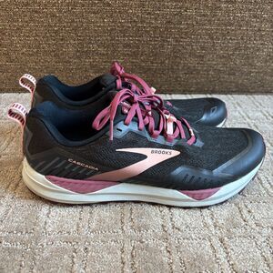 Brooks Cascadia 15 Trail Running Shoes - Women's 12 B - Black Pink 1203311B087